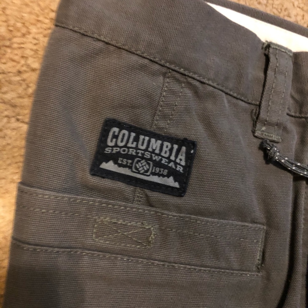 Men’s Columbia sportswear Army green, pants 34x30